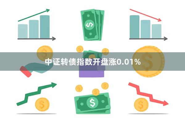 中证转债指数开盘涨0.01%