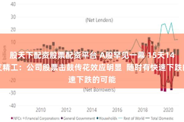 股天下配资股票配资平台 A股罕见一幕 15天14板艾艾精工：公司股票击鼓传花效应明显  随时有快速下跌的可能