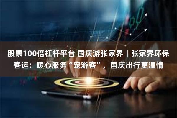 股票100倍杠杆平台 国庆游张家界｜张家界环保客运：暖心服务“宠游客”，国庆出行更温情